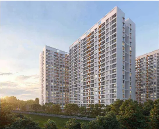 Grand Exterior at K Shire, Punawale, Pune