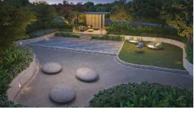 Landscaped Gardens at K Shire, Punawale, Pune